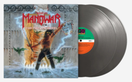 Manowar The Hell Of Steel - Best Of 2LP - Silver Vinyl-