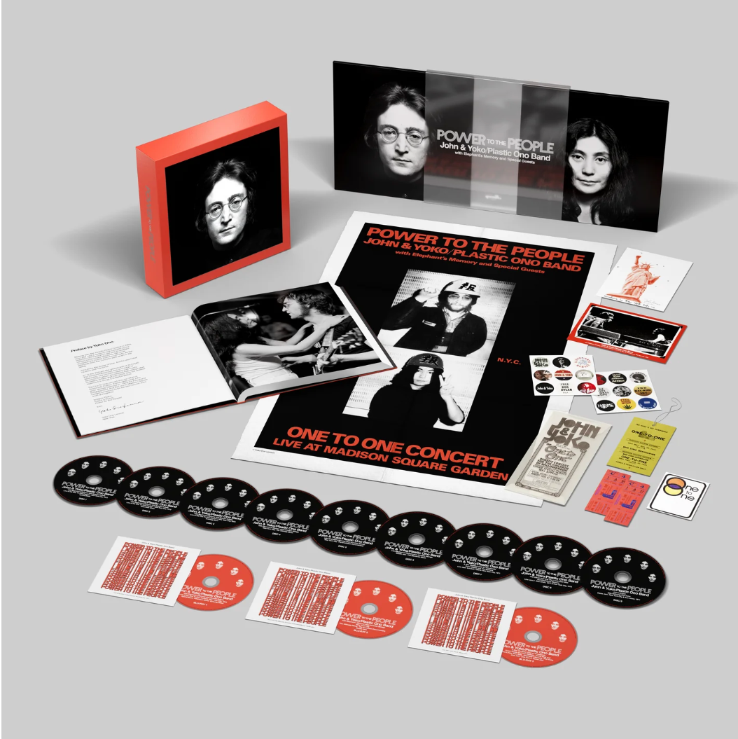 John & Yoko/Plastic Ono Band Power to the People: Live at the One to One Concert 9CD + 3 Blu-Ray