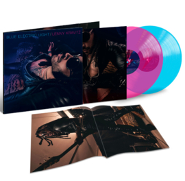 Lenny Kravitz Electric Blue 2LP - Pink & Blue Vinyl-