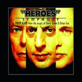 Philip Glass Heroes Symphony LP