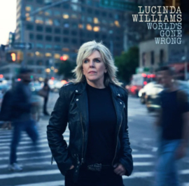 Lucinda Williams World's Gone Wrong LP - Blue Vinyl-