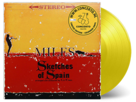 Miles Davis Sketches Of Spain LP - Yellow Vinyl-