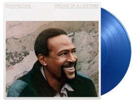 Marvin Gaye Dream Of A Lifetime LP - Blue Vinyl-