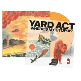 Yard Act Where's My Utopia LP - Orange Vinyl-