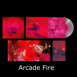 Arcade Fire Pink Elephant LP - Coloured Vinyl-