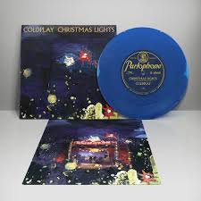 Coldplay Christmas  Lights 7- Blue Vinyl-