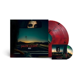 Alice Cooper Road 2LP & DVD Video -Red Marbled Vinyl-