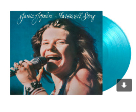 Janis Joplin Farewell Song LP - Turquoise Marbled Vinyl-