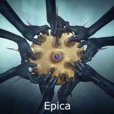 Epica Aspiral van Epica 2LP - Pearl Deep Blue Vinyl-