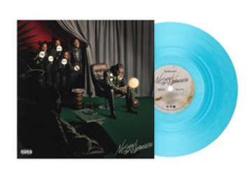 Burna Boy No Sign Of Weakness  LP - Blue Vinyl-