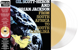 Gil Scott-Heron and Brian Jackson From South Africa To South Carolina 2LP - Gold Vinyl-