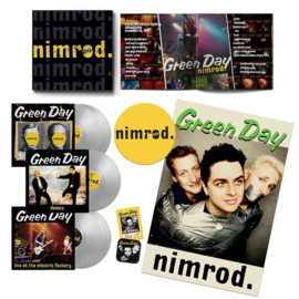 Green Day Nimrod 5LP - Silver Vinyl-