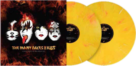 Kiss The Many Faces Of Kiss 180g 2LP -Yellow Splatter Vinyl-