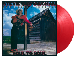 Stevie Ray Vaughan Soul To Soul LP - Red Vinyl-