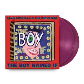 Elvis Costello & The Imposters The Boy Named If 2LP - Purple Vinyl-