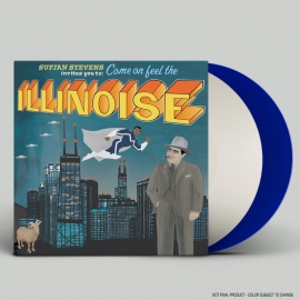 Sufjan Stevens Illinoise 2LP - Cololured Blue White -