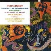 STRAVINSKY SONG OF THE NIGHTINGALE & FIREWORKS LP