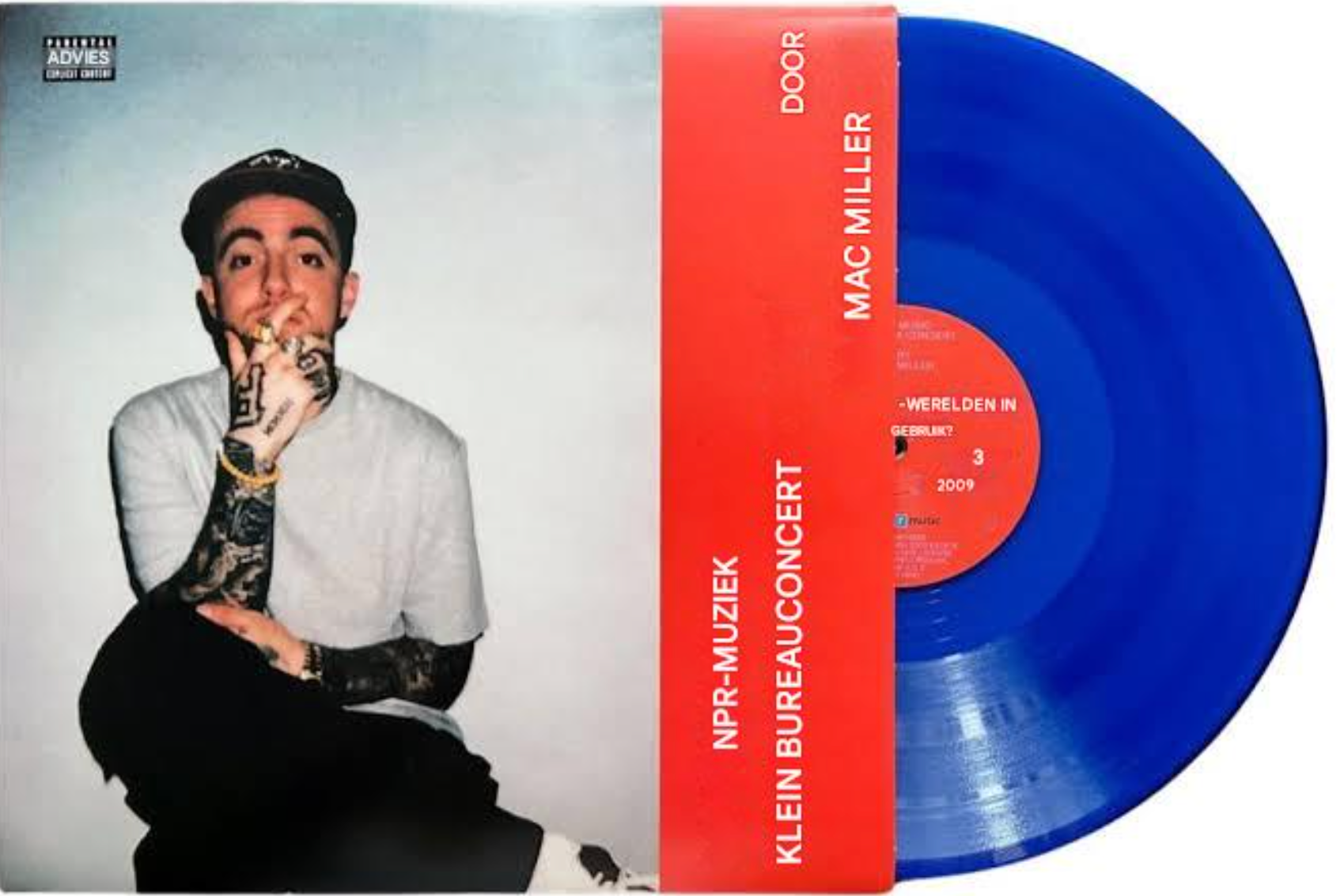 Mac Miller NPR Music Tiny Desk Concert 12" Vinyl EP (Translucent Blue Vinyl)