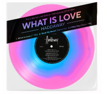 Haddaway What Is Love LP - Coloured Vinyl-