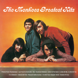 Monkees Greatest Hits LP - Orange Vinyl