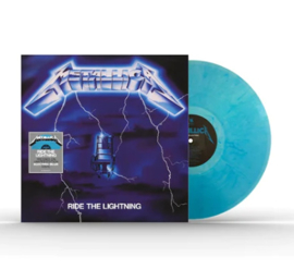 Metallica Ride The Lightning LP -Electric Blue Vinyl-
