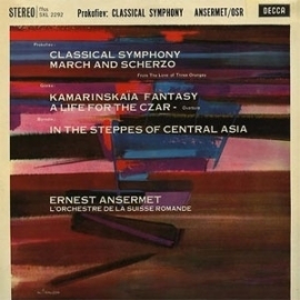 Prokofiev - Glinka & Borodin Classicals Symphony LP