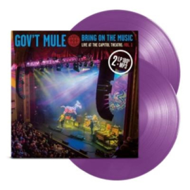 Gov't Mule Bring On The Music Vol.1 2LP - Purple Vinyl