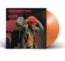 Marvin Gaye Let's Get It On LP - Orange Vinyl-