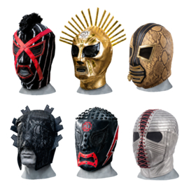 Rammstein Live In Mexico City Ltd. Lucha Libre Head & Mask Edition Box Set