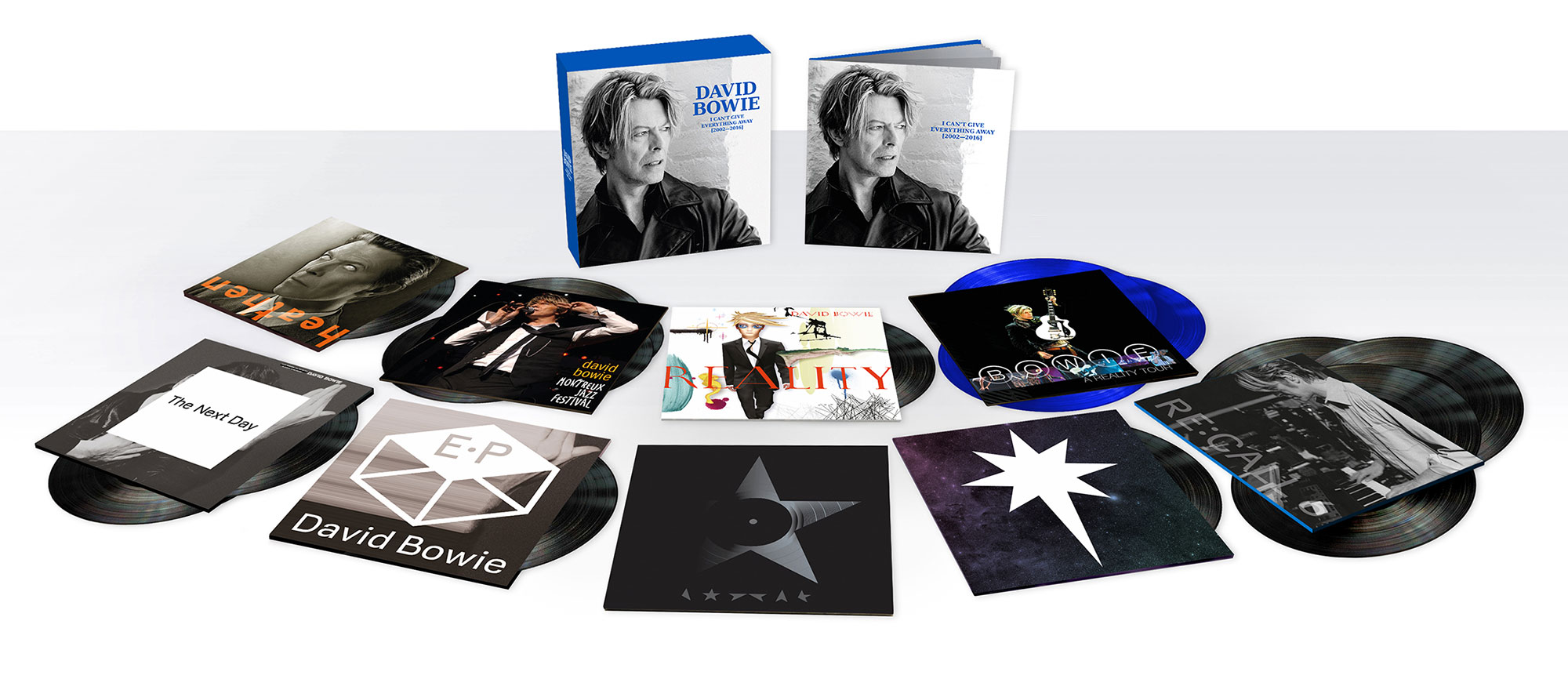 David Bowie I Can't Give Everything Away (2002 - 2016) 18LP - Coloured Vinyl-