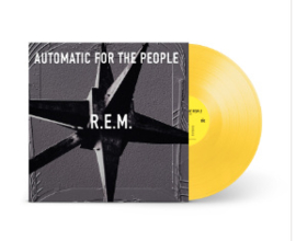 R.E.M. Automatic  For The People LP - Yellow Vinyl