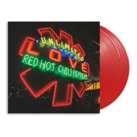 Red Hot Chili Peppers Unlimited Love 2LP - Red Vinyl-