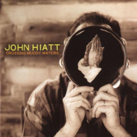 John Hiatt Crossing Muddy Waters LP - Transparent Orange Vinyl-