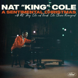 Nat King Cole A Sentimental Christmas LP