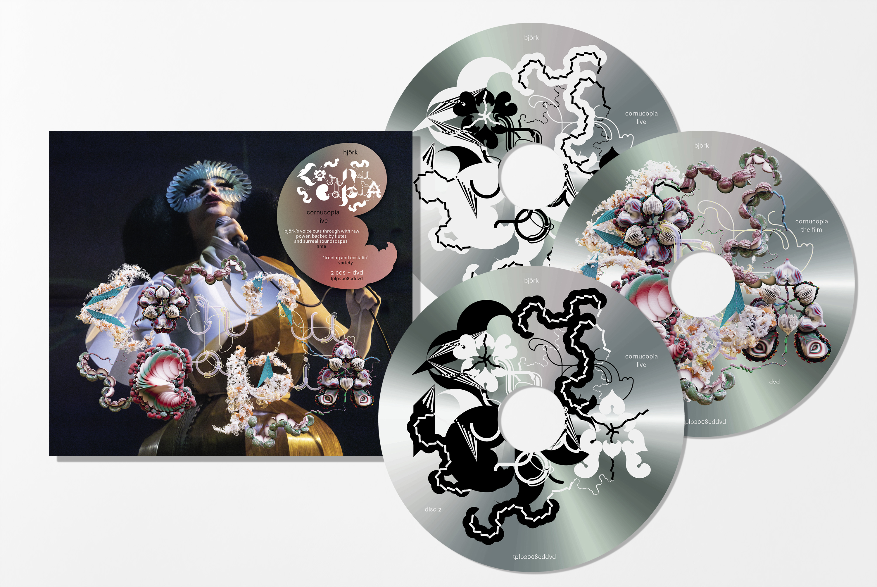 Bjork  Cornucopia Live 2CD + DVD
