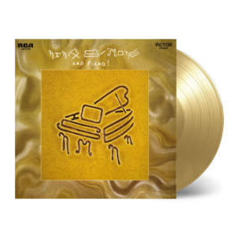 Nina Simone And Piano LP -  Gold Vinyl-