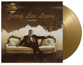 Jerry Lee Lewis Young Blood LP - Gold Vinyl-