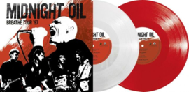Midnight  Oil Breath Tour 2LP Red & White Vinyl