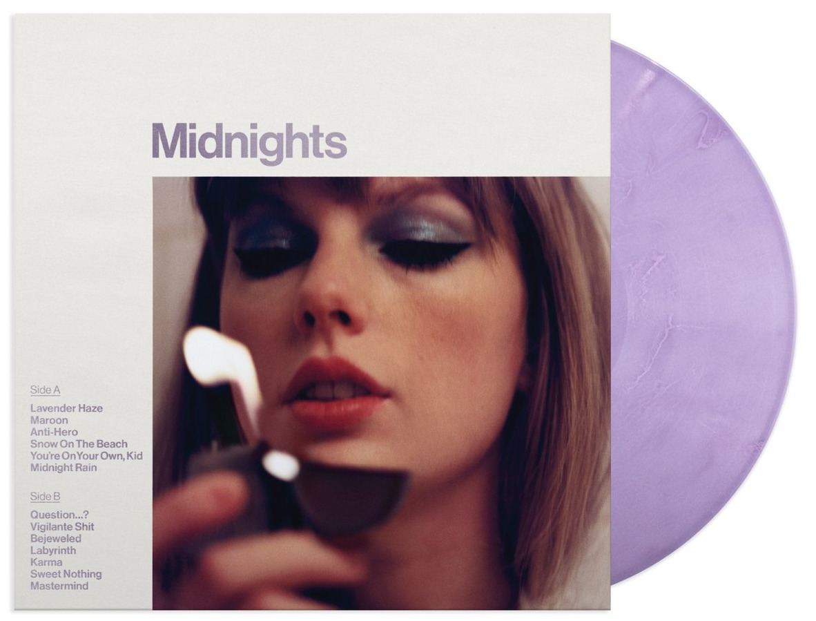 Taylor Swift Midnights LP - Purple Vinyl-