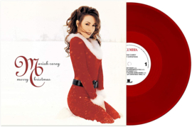 Mariah Carey Merry Christmas LP - Red Vinyl-