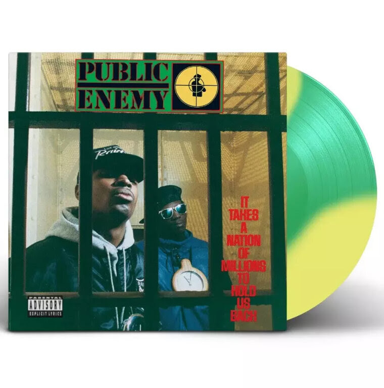 Public Enemy It Takes A Nation Of Millions To Hold Us Back LP - Coloured Vinyl-