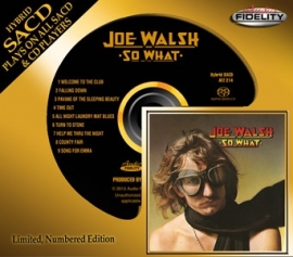 Joe Walsh So What Numbered Limited Edition SACD