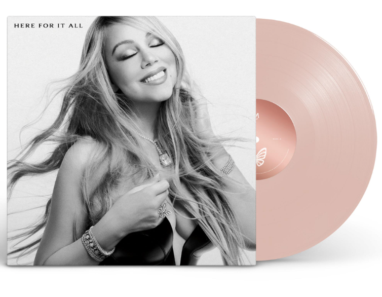 Mariah Carey Here For It All  - Pink Vinyl-