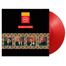 Level 42 Running In The Family LP - Red Vinyl-