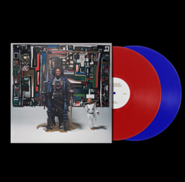 Kamasi Washington Fearless Movement 2LP - Red & Blue Vinyl-