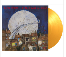 Klein Orkest Roltrap Naar De Maan LP - Geel Vinyl-