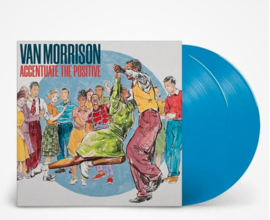 Van Morrison Accentuate the Positive 2LP - Blue Vinyl-