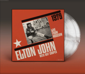 Elton John Live From Moscow 2LP - Clear Vinyl-