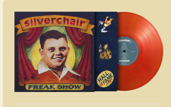 Silverchair Freak Show LP - Red & Black Vinyl-