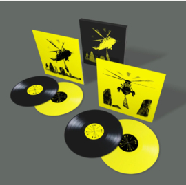 Mogwai Happy Tears 4LP - Yellow & Black Vinyl-